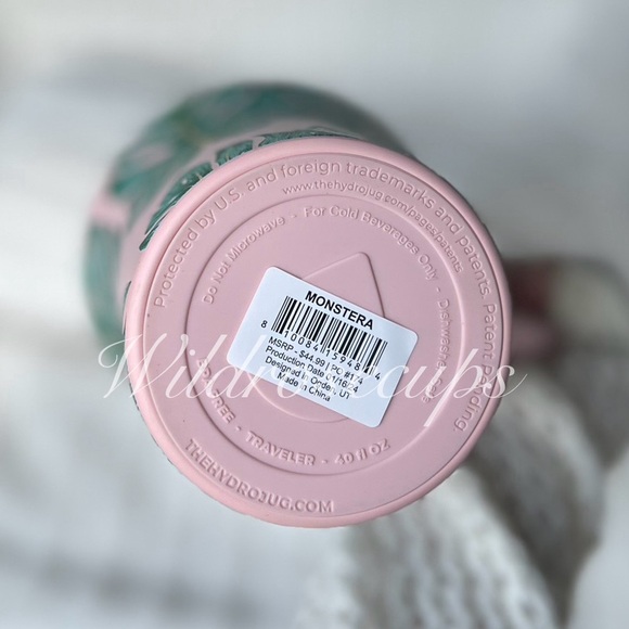 HYDROJUG TRAVELER MONSTERA 40oz - Picture 4 of 4